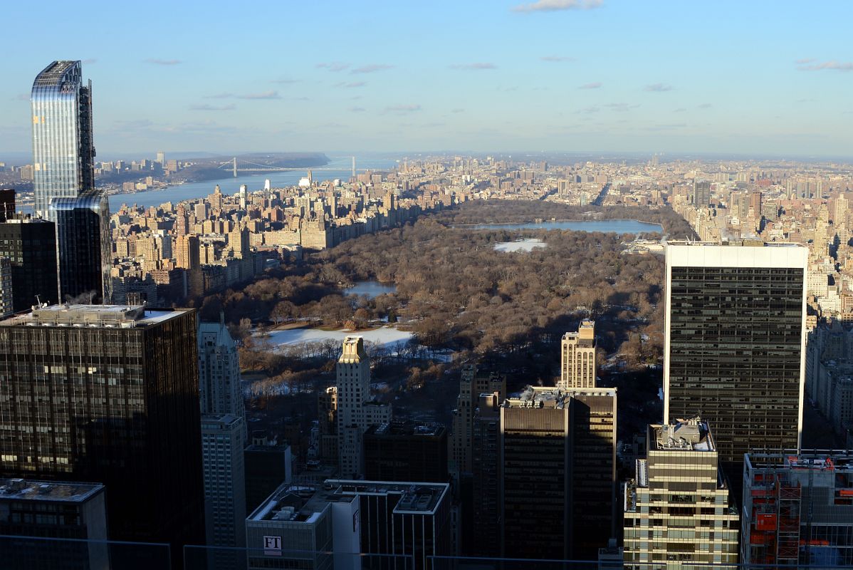 01B Central Park In December From Rockefeller Centre Top Of The Rock